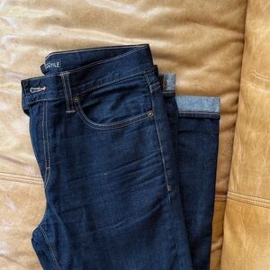 Men's J.Crew Mercantile Dark Blue Jeans